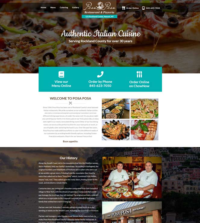 Posa Posa Website Design by Computuners