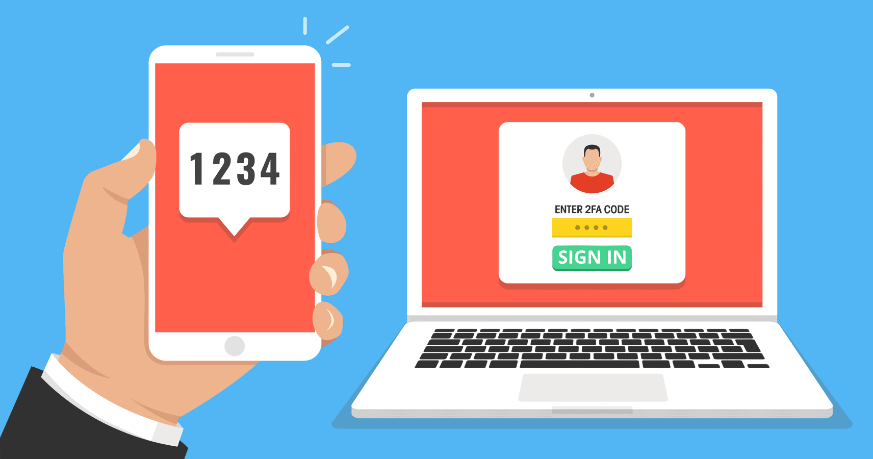 Secure your online accounts with two-factor authentication (2FA) for enhanced protection